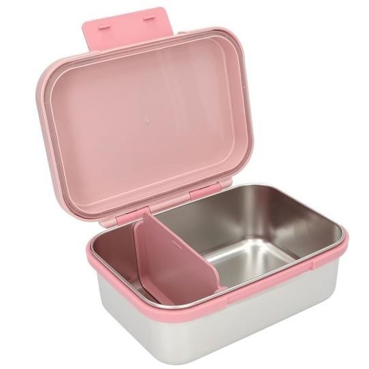 Top Model, lunchbox ze stali nierdzewnej z podziałką, 13,5-18-7,5 cm