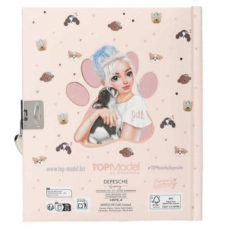 Top Model, pamiętnik na kłódkę