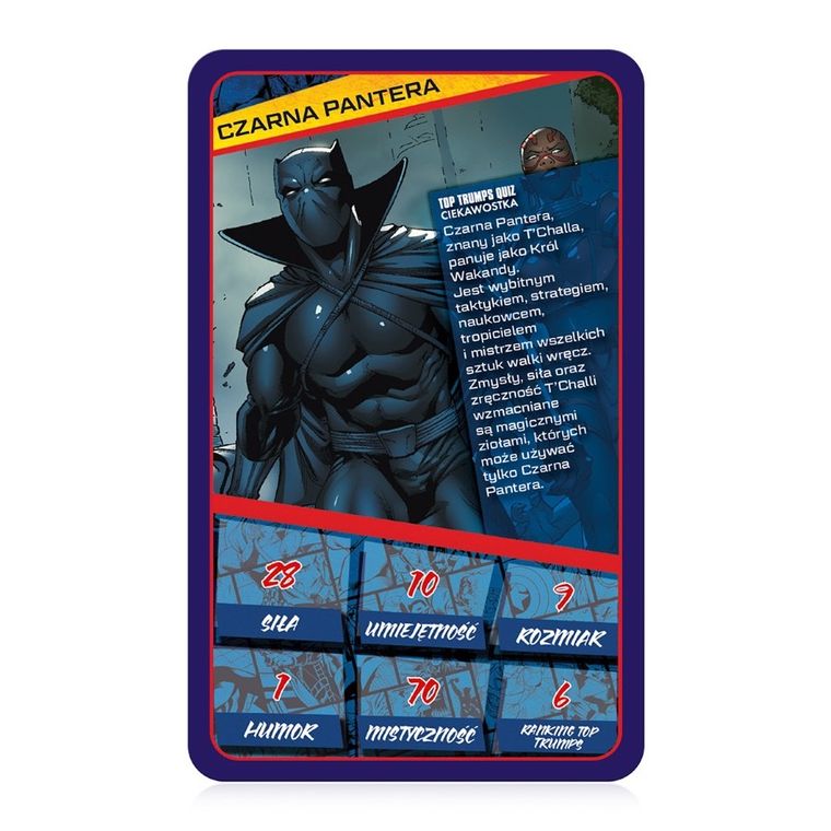 Top Trumps, Marvel Super Heroes, gra karciana