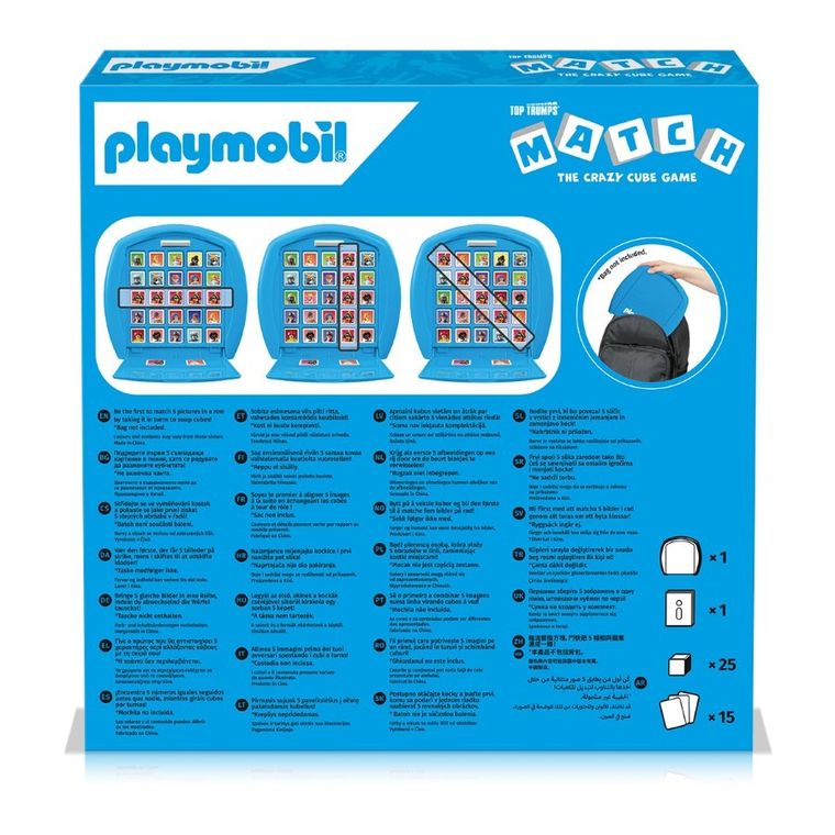 Top Trumps Match, Playmobil, gra logiczna