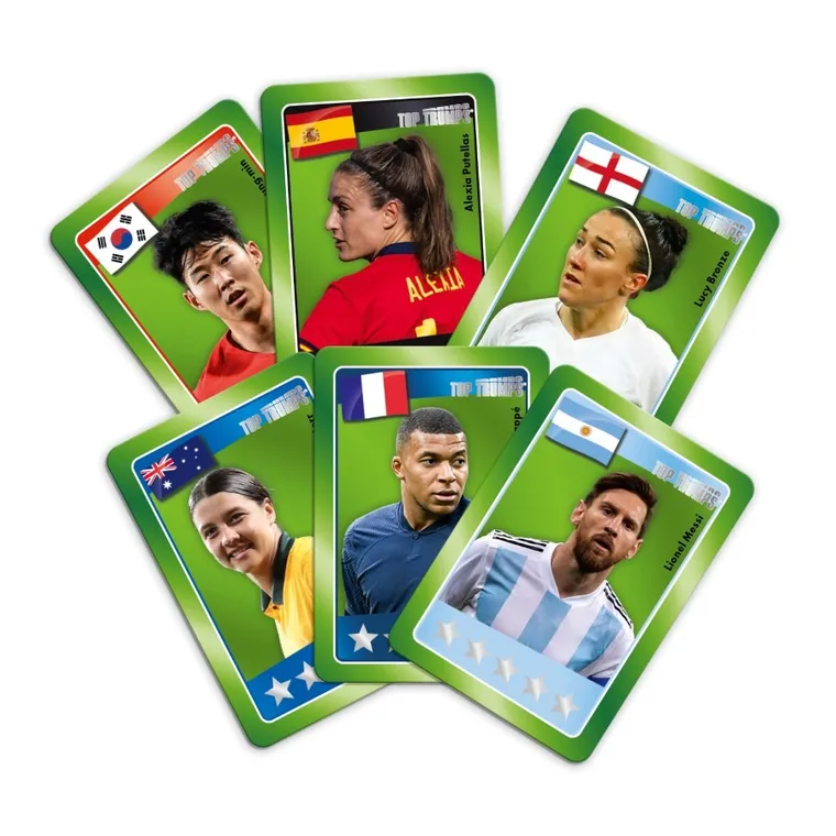 Top Trumps Match, World Football Stars, gra logiczna