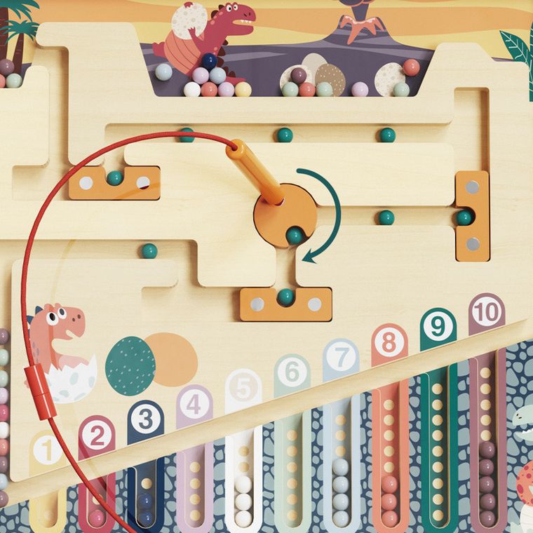 Topbright, Jaja dinozaura, labirynt magnetyczny