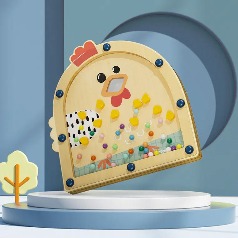 Topbright, Nakarm kurę, drewniana gra zręcznościowa