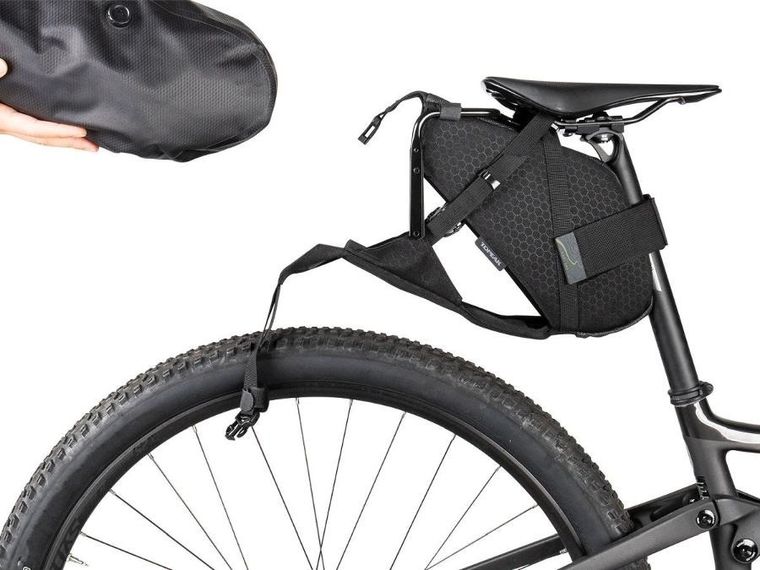 Topeak, Backloader X, torba rowerowa, 15l, black