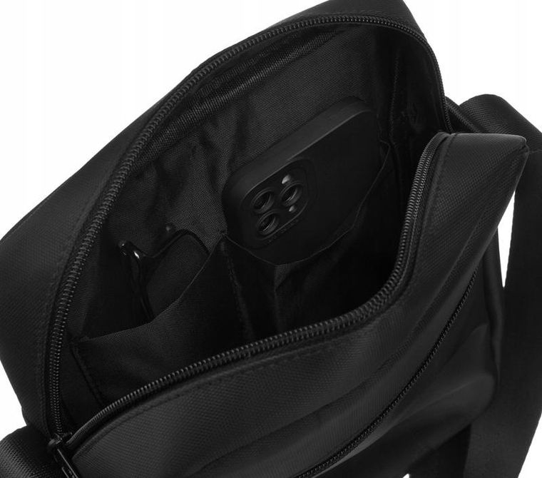 Torba listonoszka, czarna, Peterson