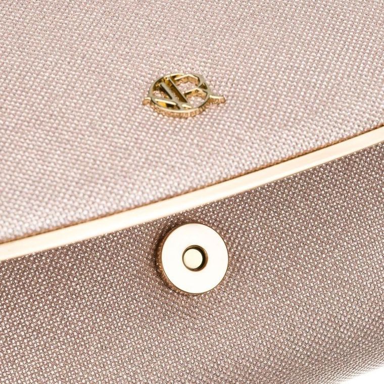 Torebka kopertówka, beżowa, Rovicky