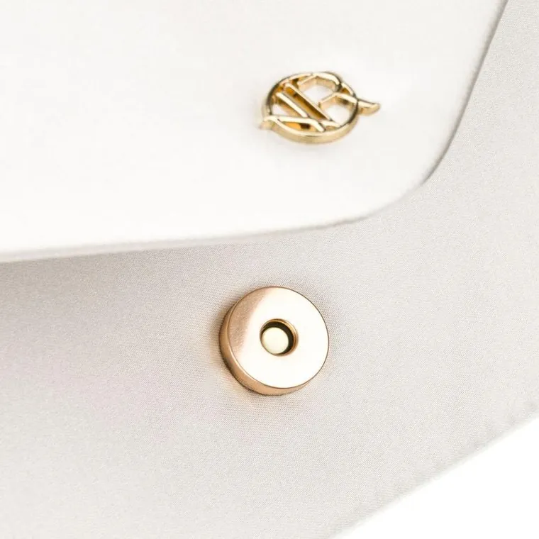 Torebka kopertówka, biała, Rovicky