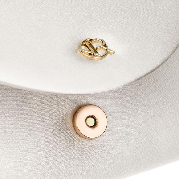 Torebka kopertówka, biała, Rovicky