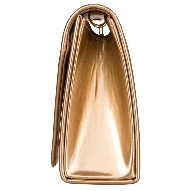 Torebka kopertówka, złota, Rovicky