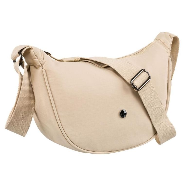 Torebka listonoszka, beżowa, Peterson