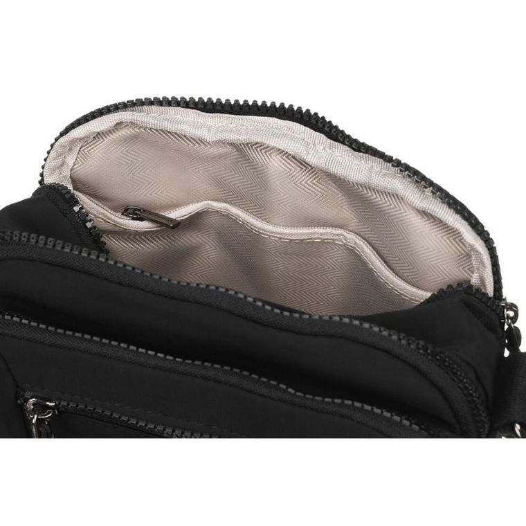 Torebka listonoszka, czarna, Peterson