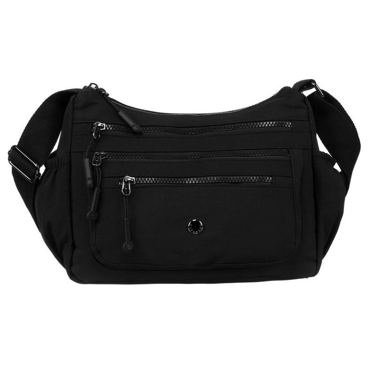 Torebka listonoszka, czarna, Peterson