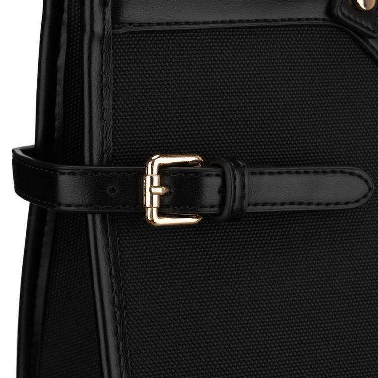 Torebka listonoszka, czarna, Peterson