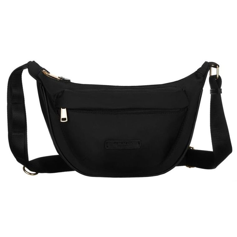 Torebka listonoszka, czarna, Peterson