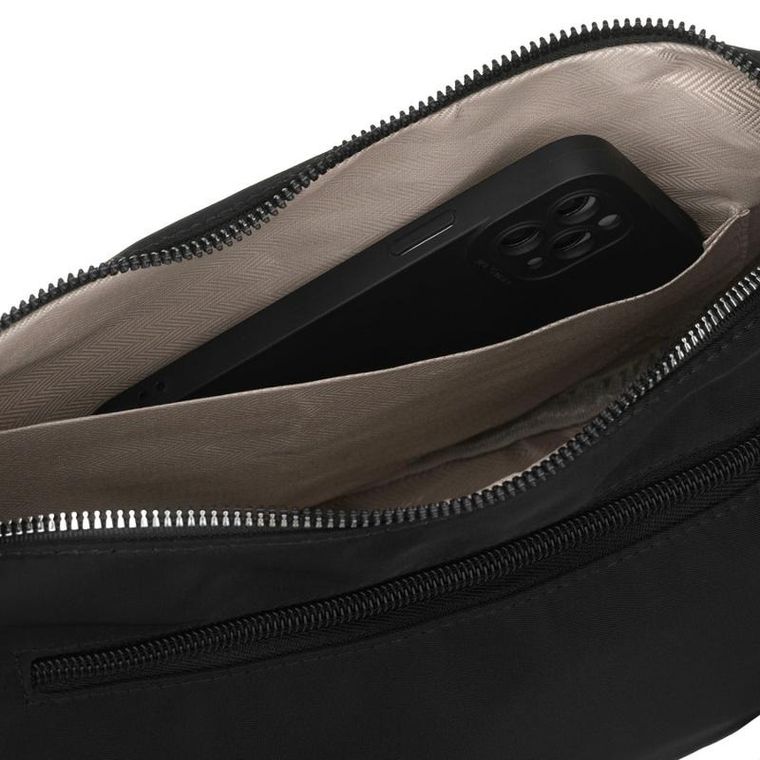 Torebka listonoszka, czarna, Peterson