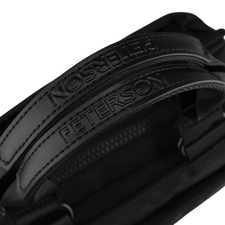 Torebka listonoszka, czarna, Peterson