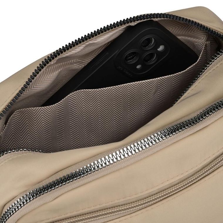 Torebka listonoszka, ecru, Peterson