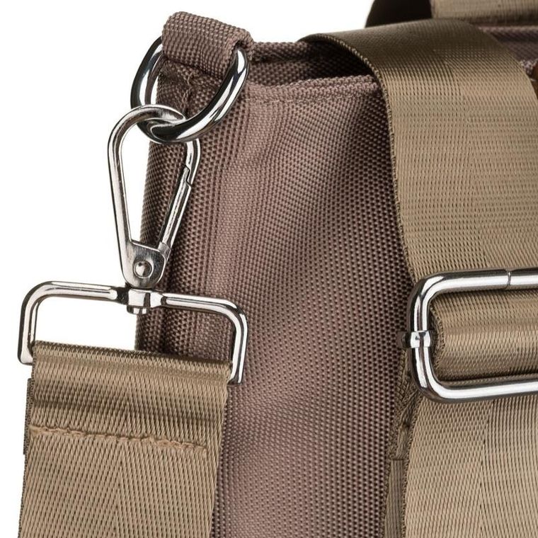 Torebka shopper, beżowa, Peterson