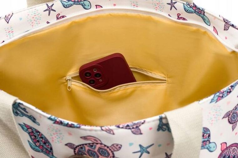 Torebka shopper, biała