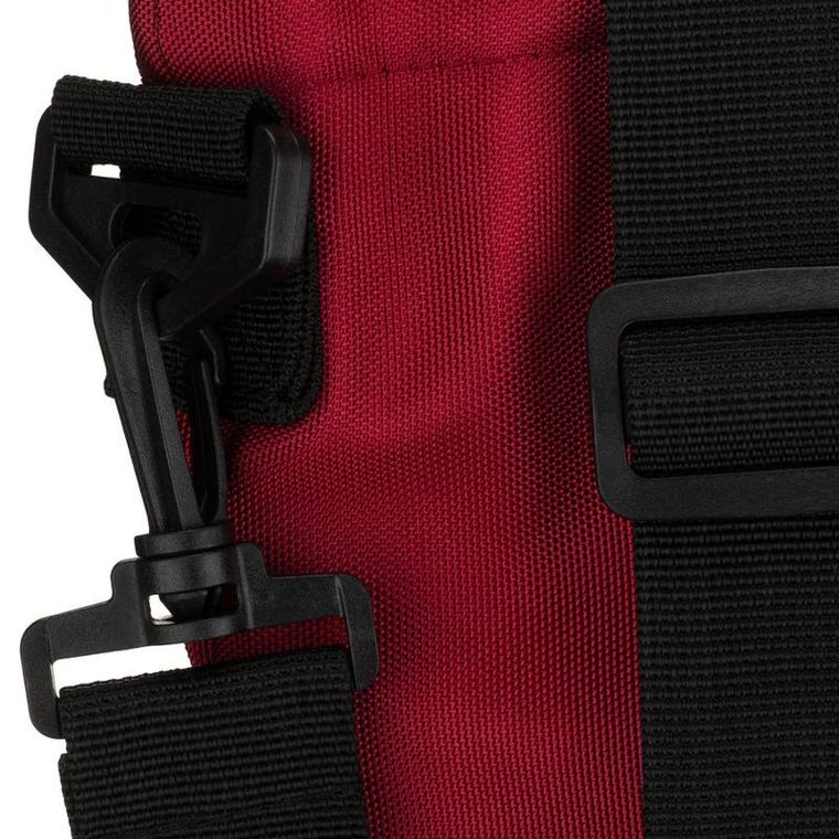 Torebka shopper, bordowa, Peterson