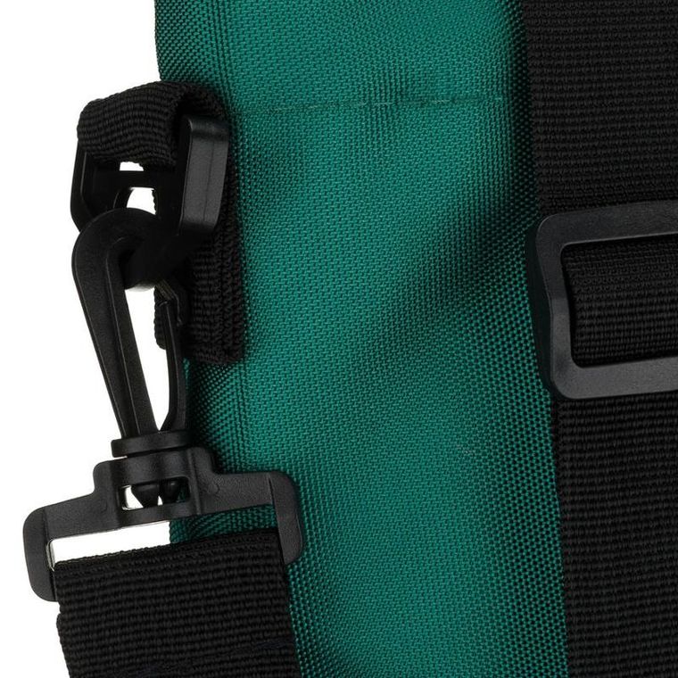 Torebka shopper, ciemnozielona, Peterson