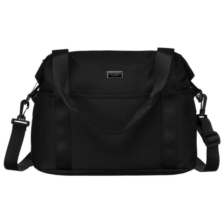 Torebka shopper, czarna, Peterson