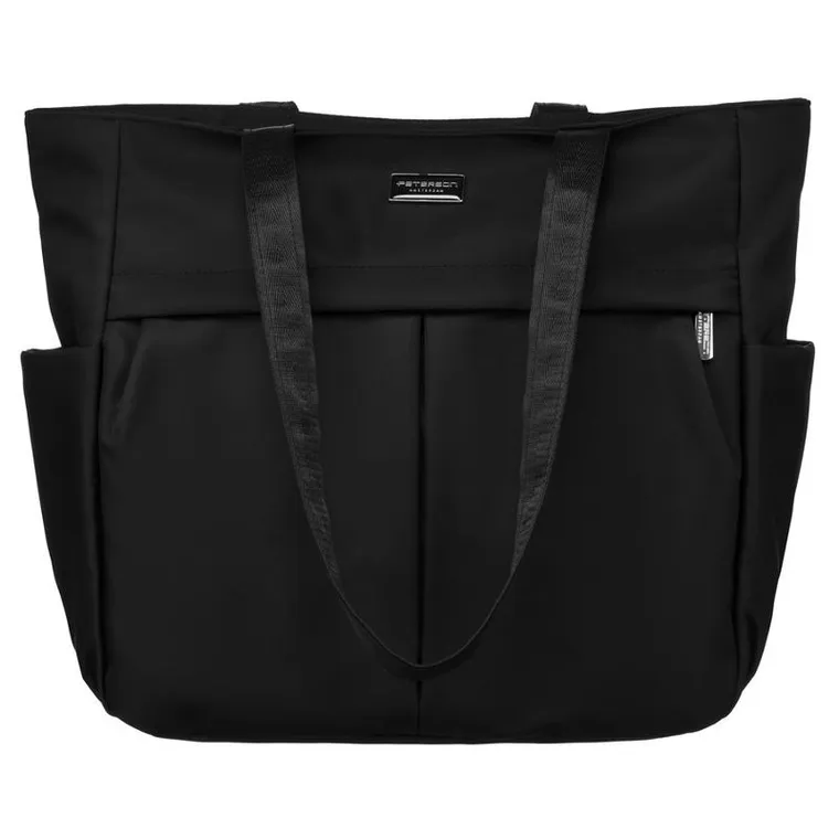 Torebka shopper, czarna, Peterson
