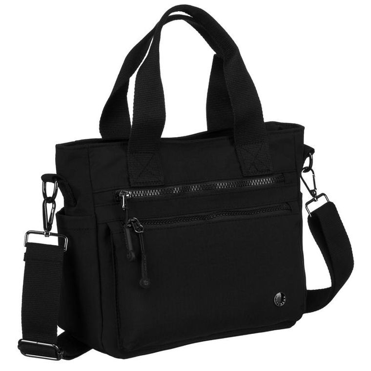 Torebka shopper, czarna, Peterson