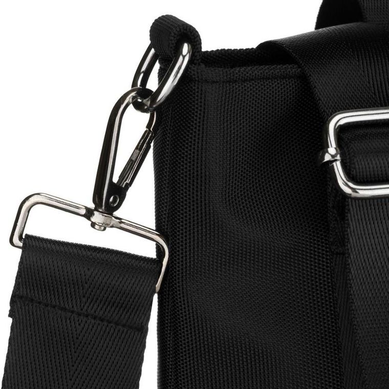 Torebka shopper, czarna, Peterson