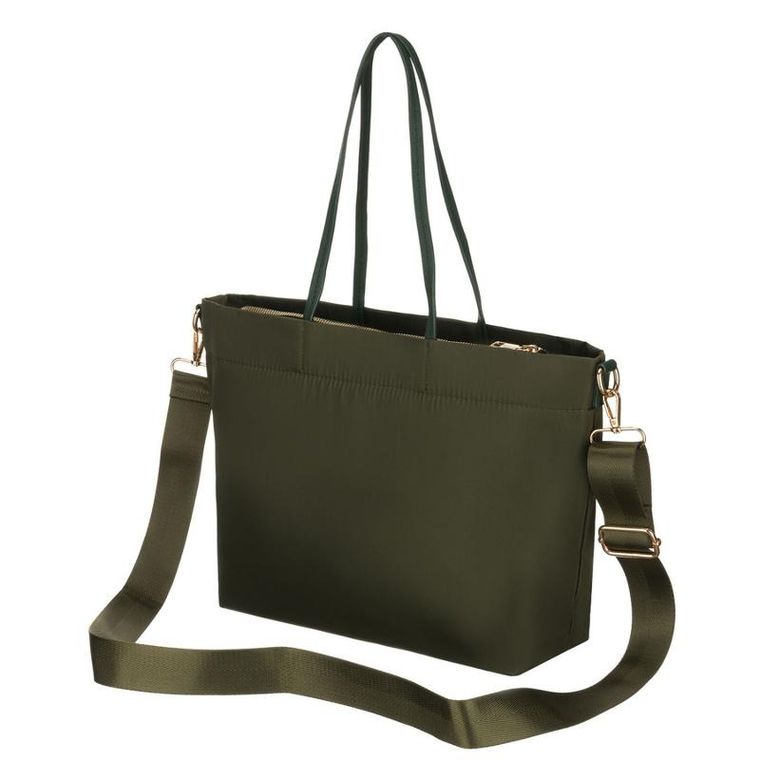 Torebka shopper, zielona, Peterson