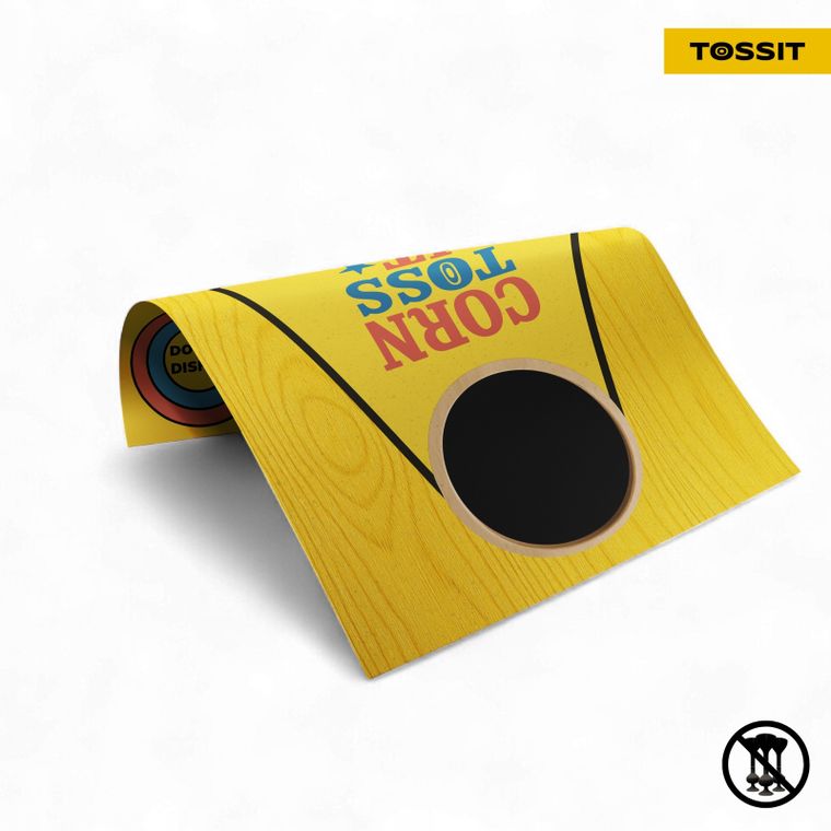 Tossit, Obowiązki & Cornhole, tarcza do rzutek