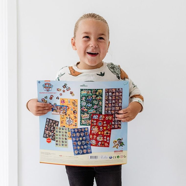 Totum, Psi Patrol, duży zestaw naklejek, 300 elementów