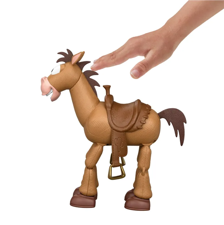 Toy Story 5, Ruchomy Mustang z dźwiękami, figurka interaktywna, 30 cm