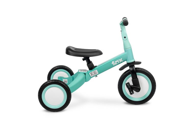 Toyz, Fox, rowerek trójkołowy, biegowy, turquoise