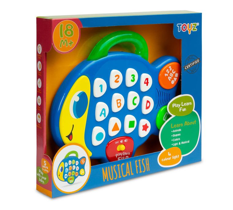 Toyz, Muzyczna rybka, zabawka edukacyjna