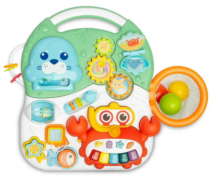 Toyz, Spark, chodzik, stolik edukacyjny, 2w1, green