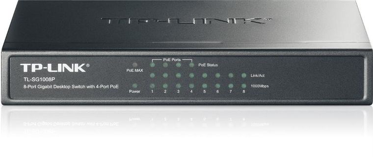 TP-Link, switch, TL-SG1008P