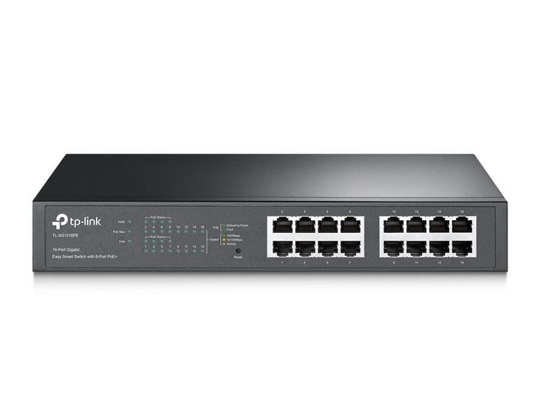 TP-Link, switch, TL-SG1016PE, 16x 10/100/1000Mbps