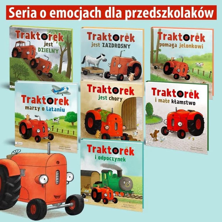 Traktorek i odpoczynek