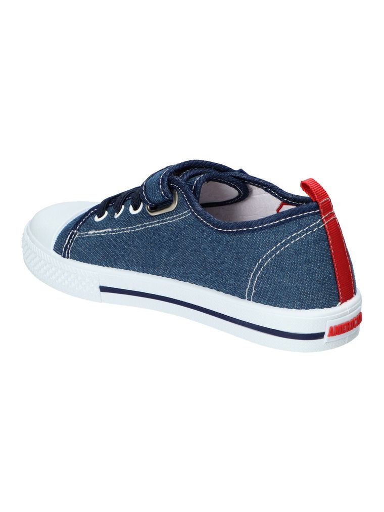 Trampki chłopięce, niebieskie, American Club