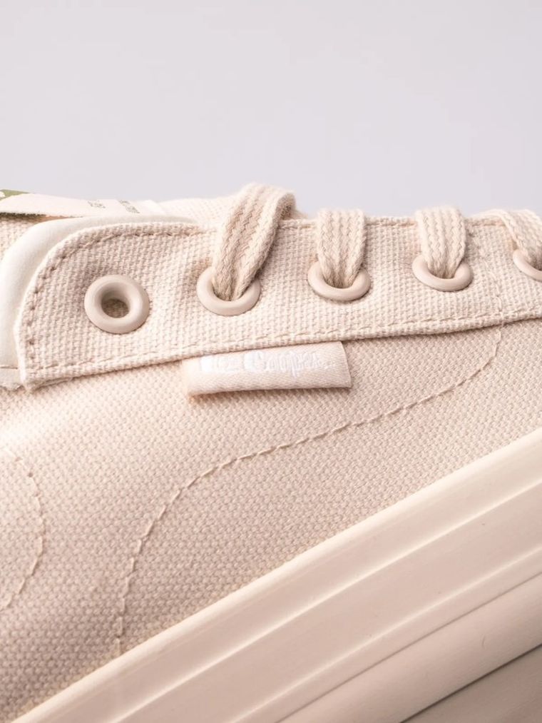 Trampki damskie, beżowe, Lee Cooper