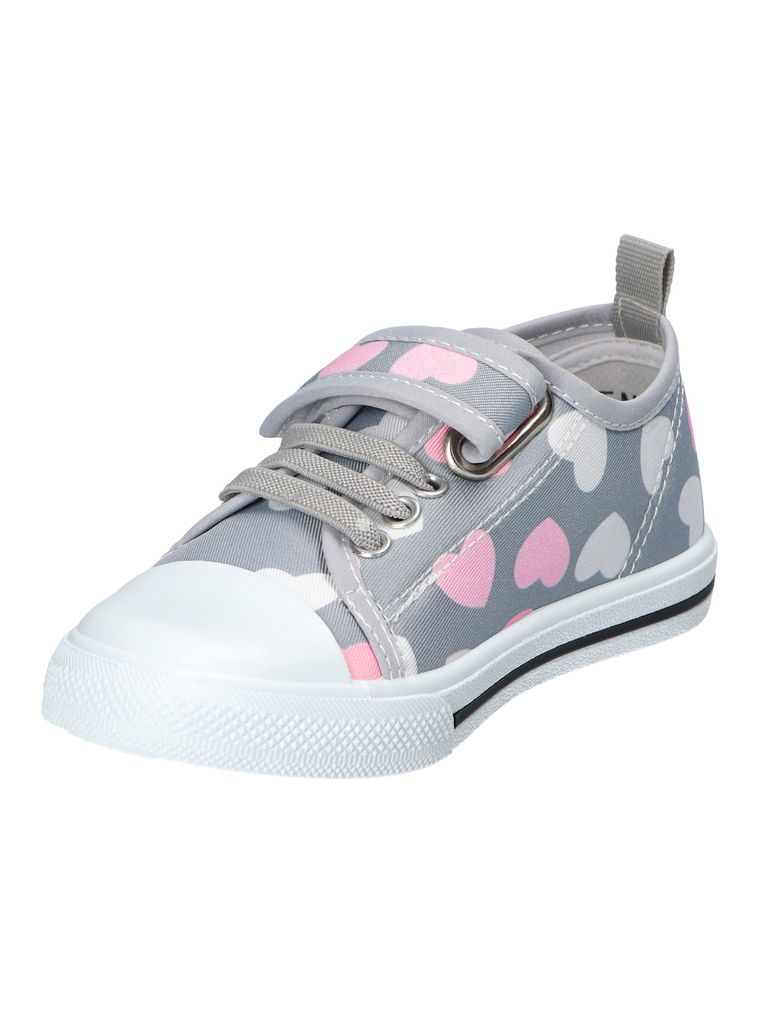 Trampki dziewczęce, szare, American Club