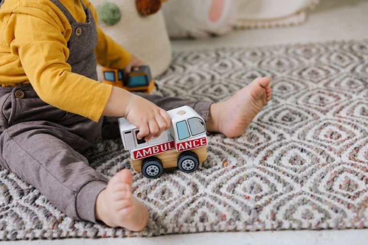 Trefl, Ambulans, zabawka drewniana