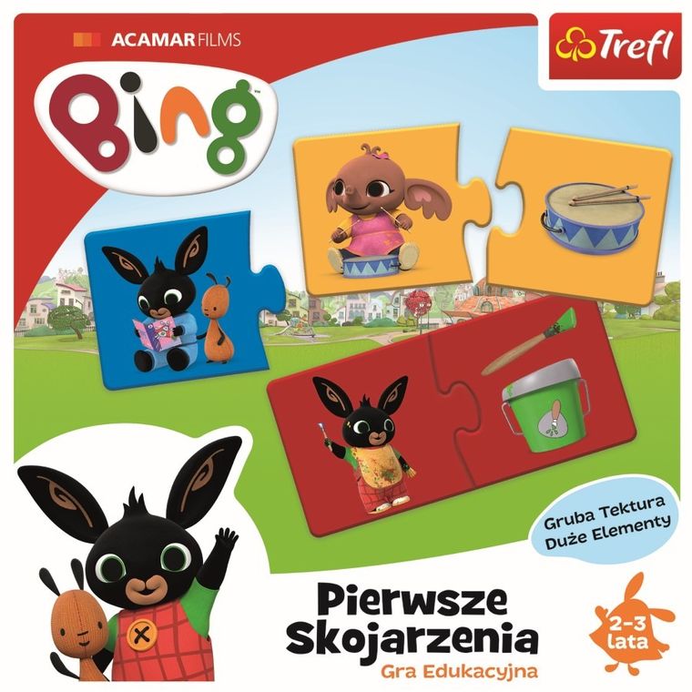 Trefl, Bing, Pierwsze skojarzenia, gra edukacyjna