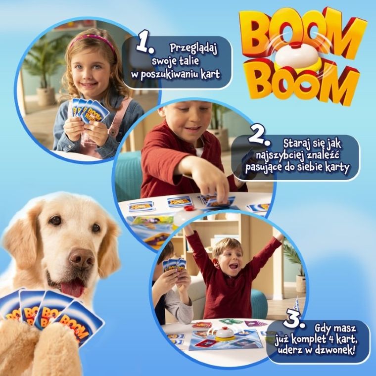 Trefl, Boom Boom, Psiaki i Kociaki, gra karciana