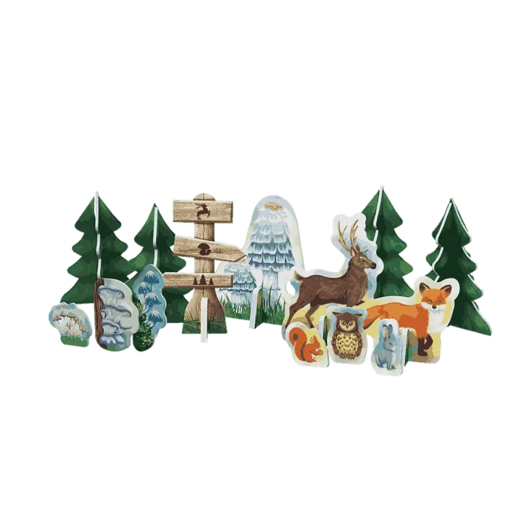 Trefl, Buduj z cegły, Leśny domek, zestaw kreatywny, 220 elementów