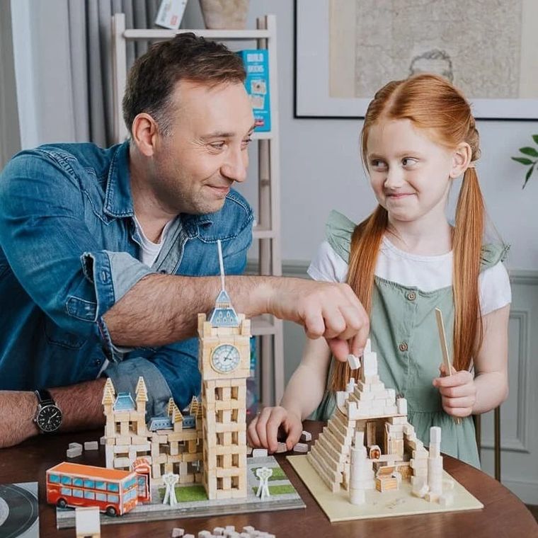 Trefl, Buduj z cegły, Tower Bridge, zestaw kreatywny, 290 elementów