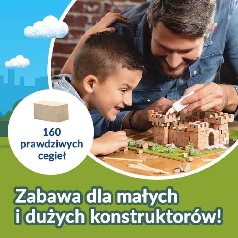 Trefl, Buduj z cegły, Travel, Pagoda, zestaw kreatywny, 160 elementów