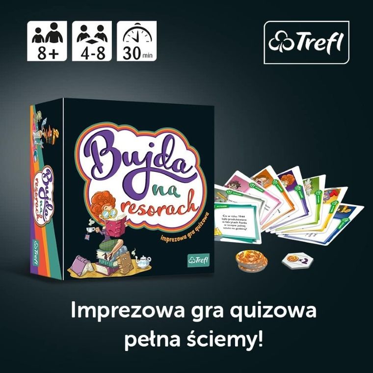 Trefl, Bujda na resorach, imprezowa gra quizowa