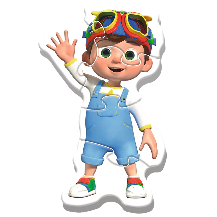 Trefl, Cocomelon, Baby Classic, Moje pierwsze puzzle, puzzle, 14 elementów